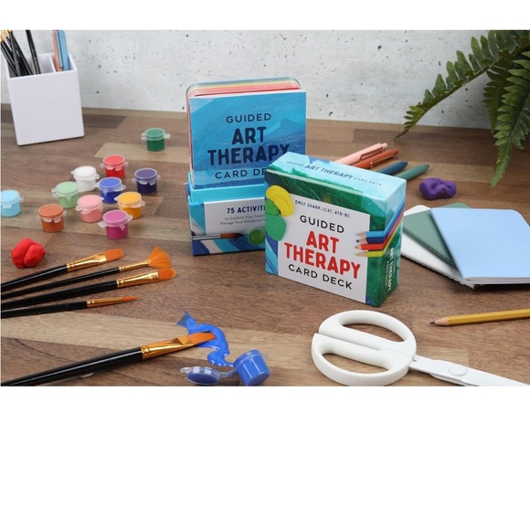 Other - Guided Art Therapy Card Deck - Colorful (Unbranded)